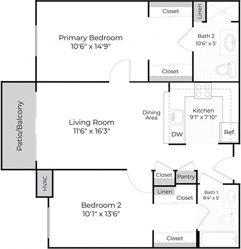 chestnut floor plan at Kendrick Court, Virginia, 20171